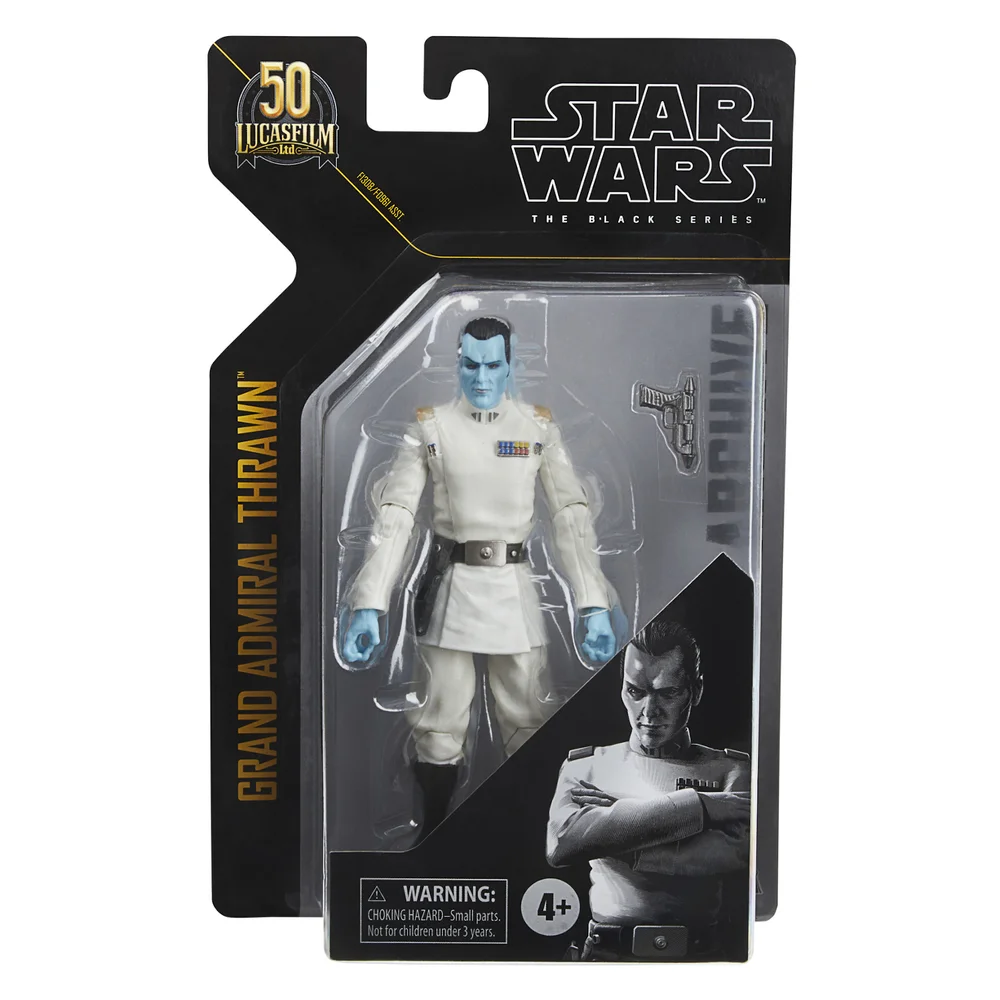 Hasbro Star Wars The Black Series Archive Grand Admiral Thrawn Actionfigur Bild 1