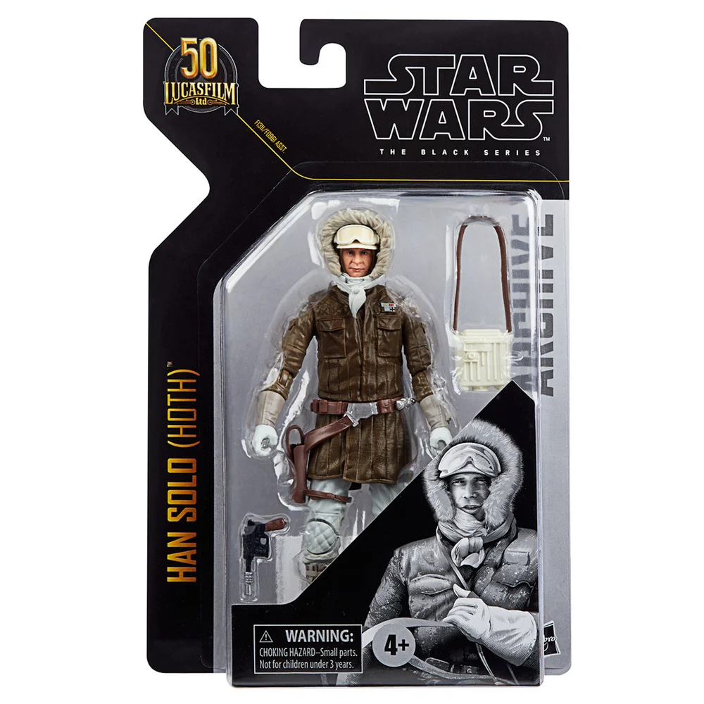 Hasbro Star Wars The Black Series Archiv Han Solo (Hoth) Actionfigur Bild 1