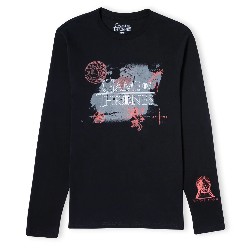 Game of Thrones Unisex langarm T-Shirt - Schwarz - XS Bild 1