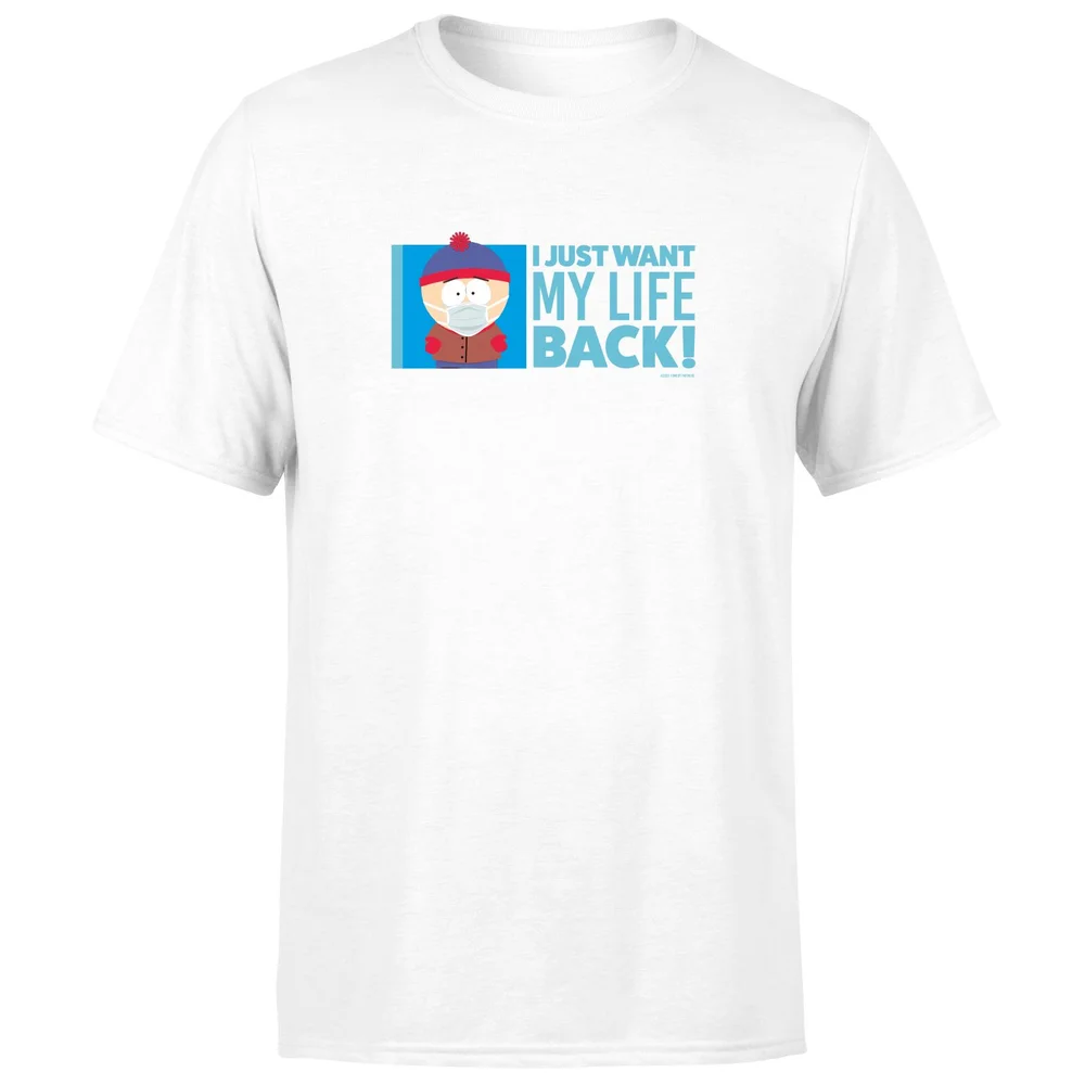 South Park I Just Want My Life Back Men's T-Shirt - White - S Bild 1