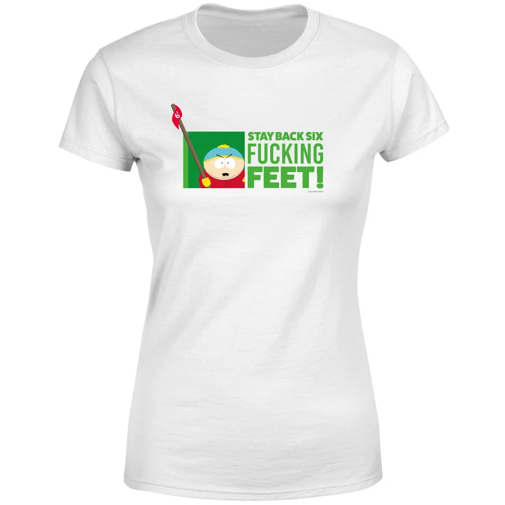 South Park Cartman Six Feet Women's T-Shirt - White - XS Bild 1