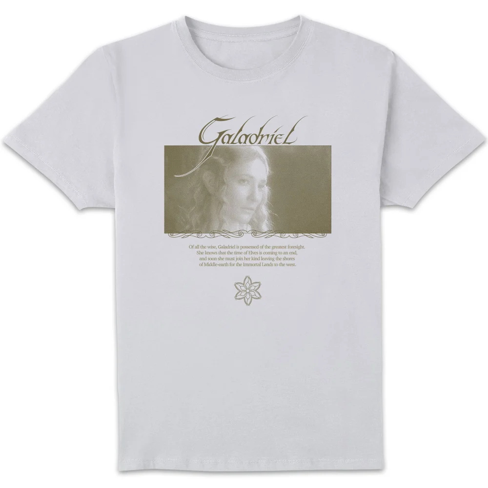 Herr der Ringe Galadriel Lady Of The Galadhrim Herren T-Shirt - Weiß - M Bild 1