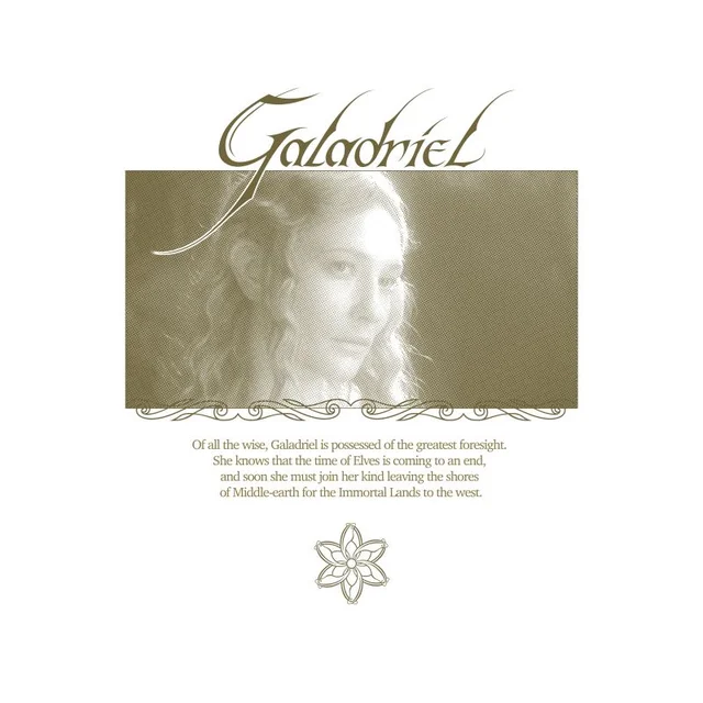 Herr der Ringe Galadriel Lady Of The Galadhrim Herren T-Shirt - Weiß