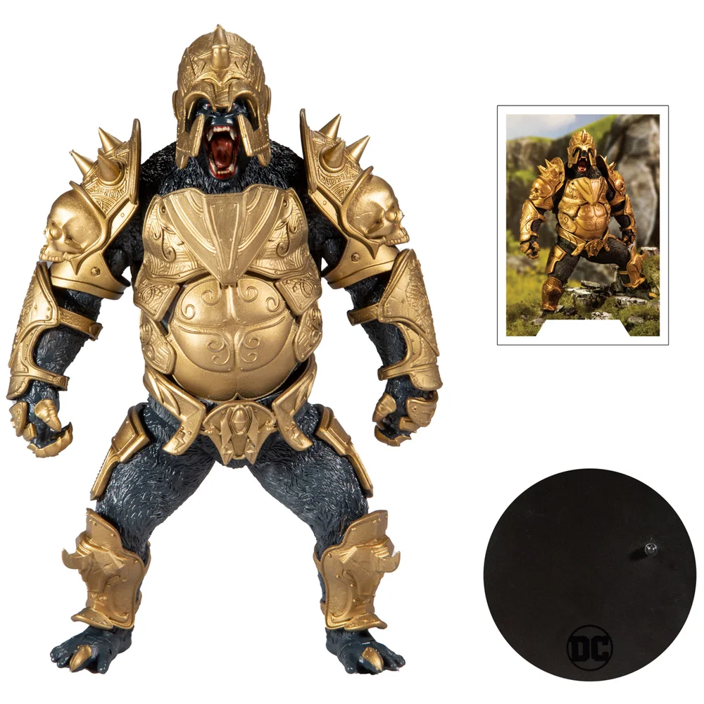 McFarlane DC Gaming 18 cm Figuren Wv3 - Gorilla Grod Actionfigur Bild 1