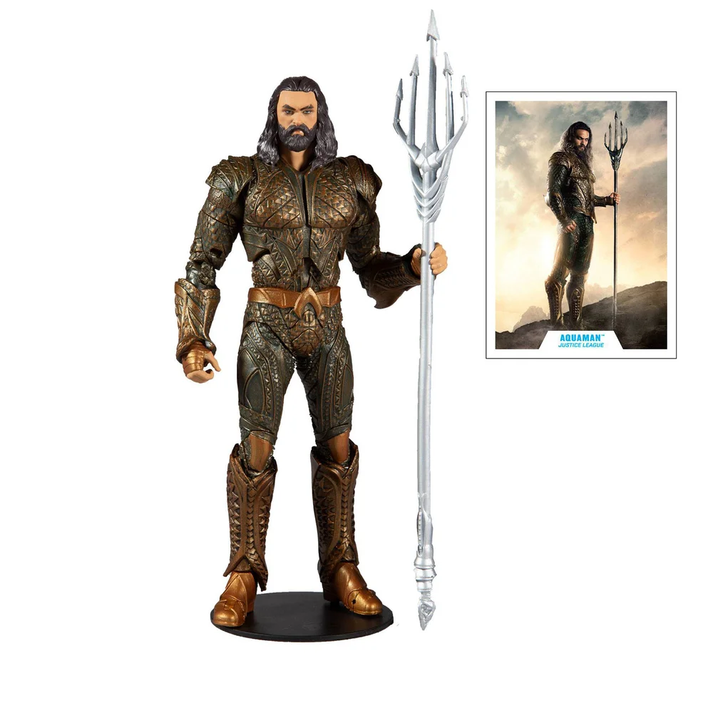McFarlane DC Justice League Movie 18 cm Figuren - Aquaman Actionfigur Bild 1
