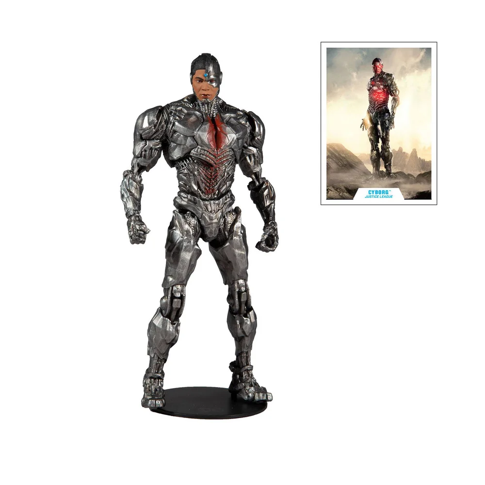 McFarlane DC Justice League Movie 18 cm Figuren - Cyborg Actionfigur Bild 1