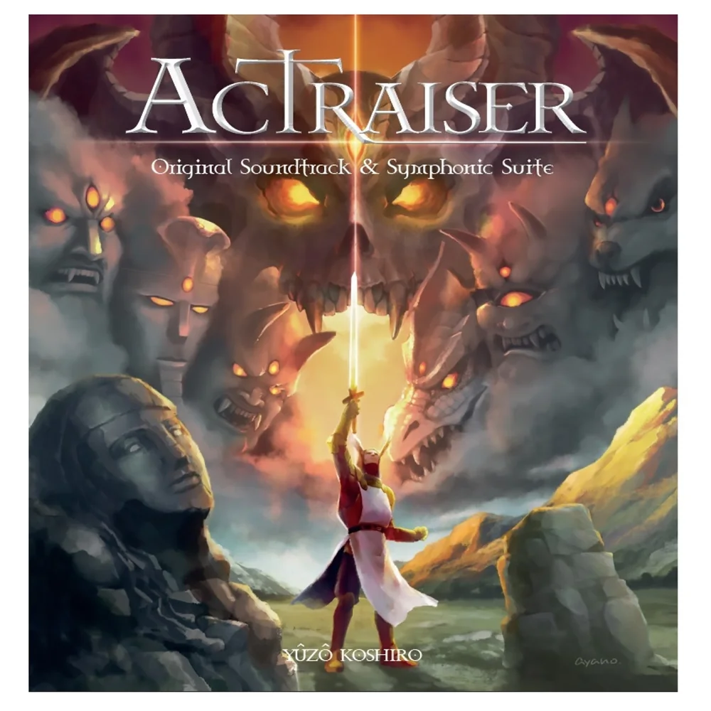 Wayô Records - Actraiser (Original Soundtrack & Symphonic Suite) 2xLP (Marmor Blau) Bild 1