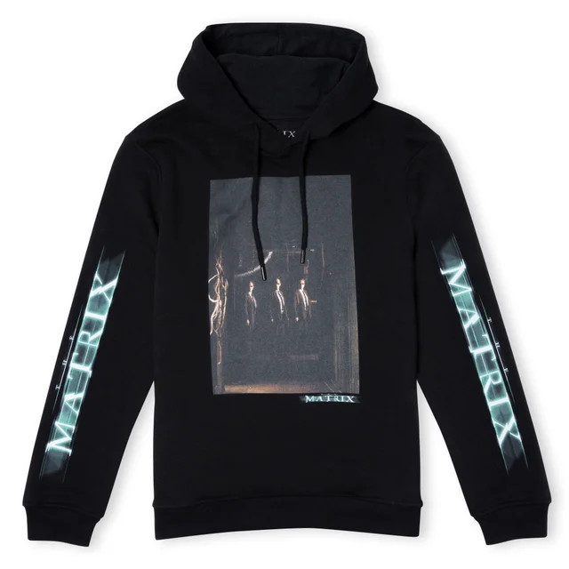 The Matrix Code Hoodie - Schwarz
