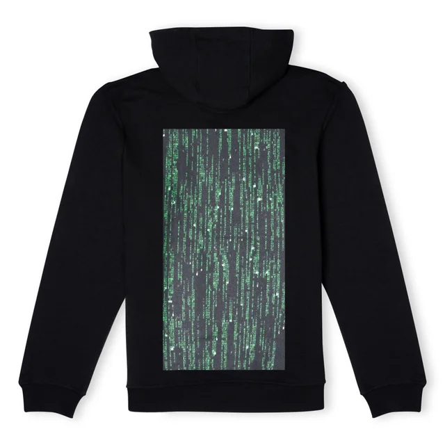 The Matrix Code Hoodie - Schwarz