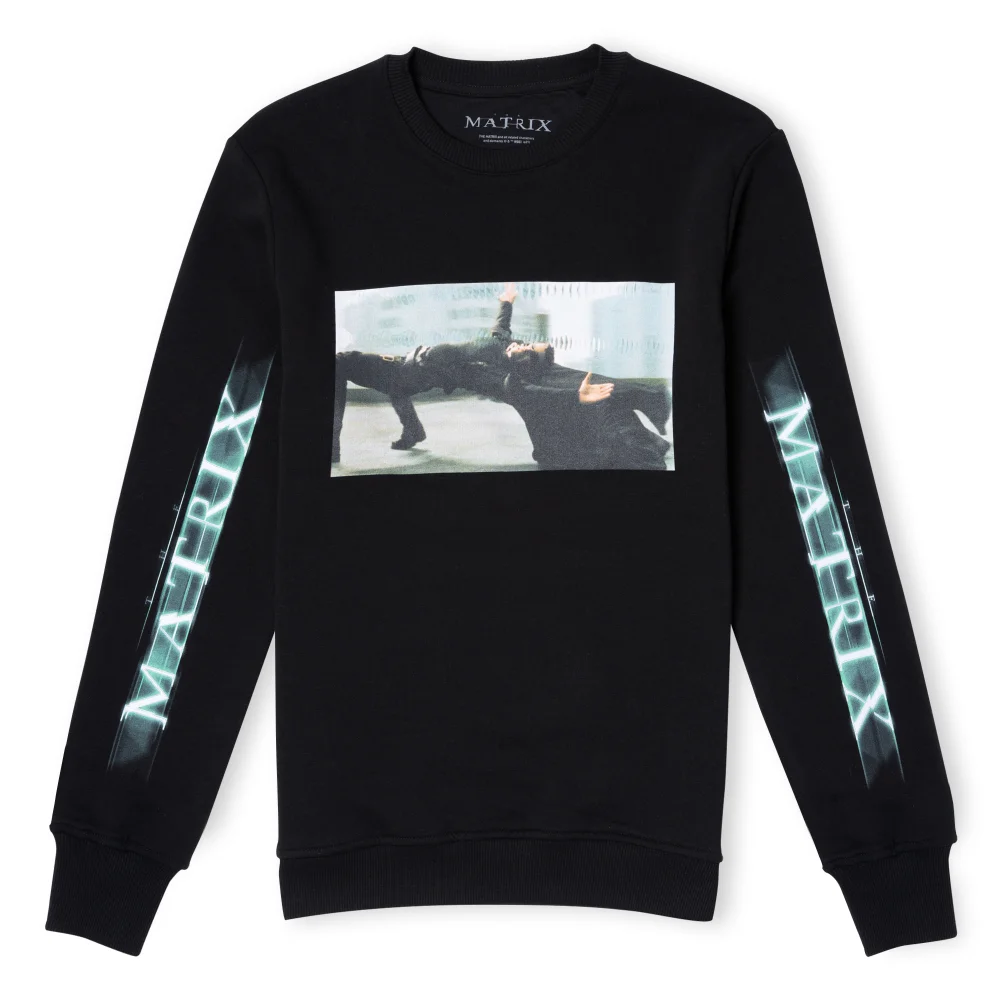 The Matrix Logo Code Sweatshirt - Schwarz - S Bild 1