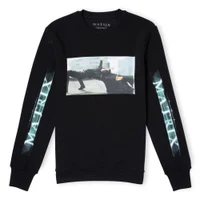 The Matrix Logo Code Sweatshirt - Schwarz