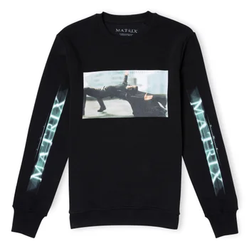 The Matrix Logo Code Sweatshirt - Schwarz