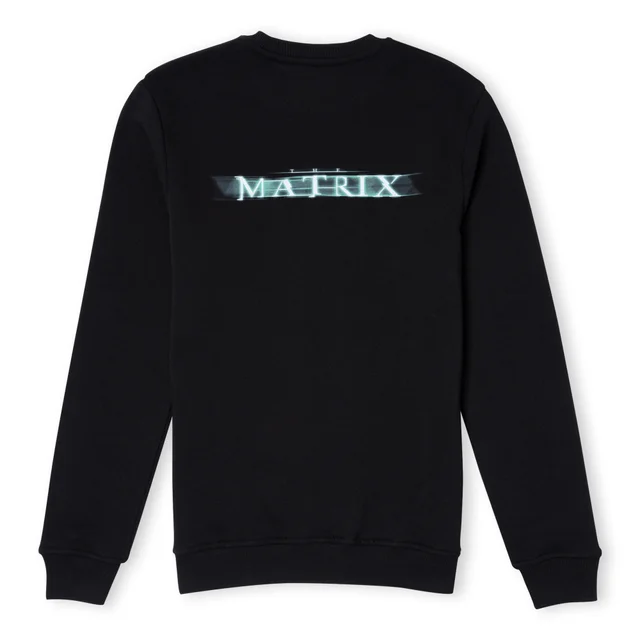 The Matrix Logo Code Sweatshirt - Schwarz