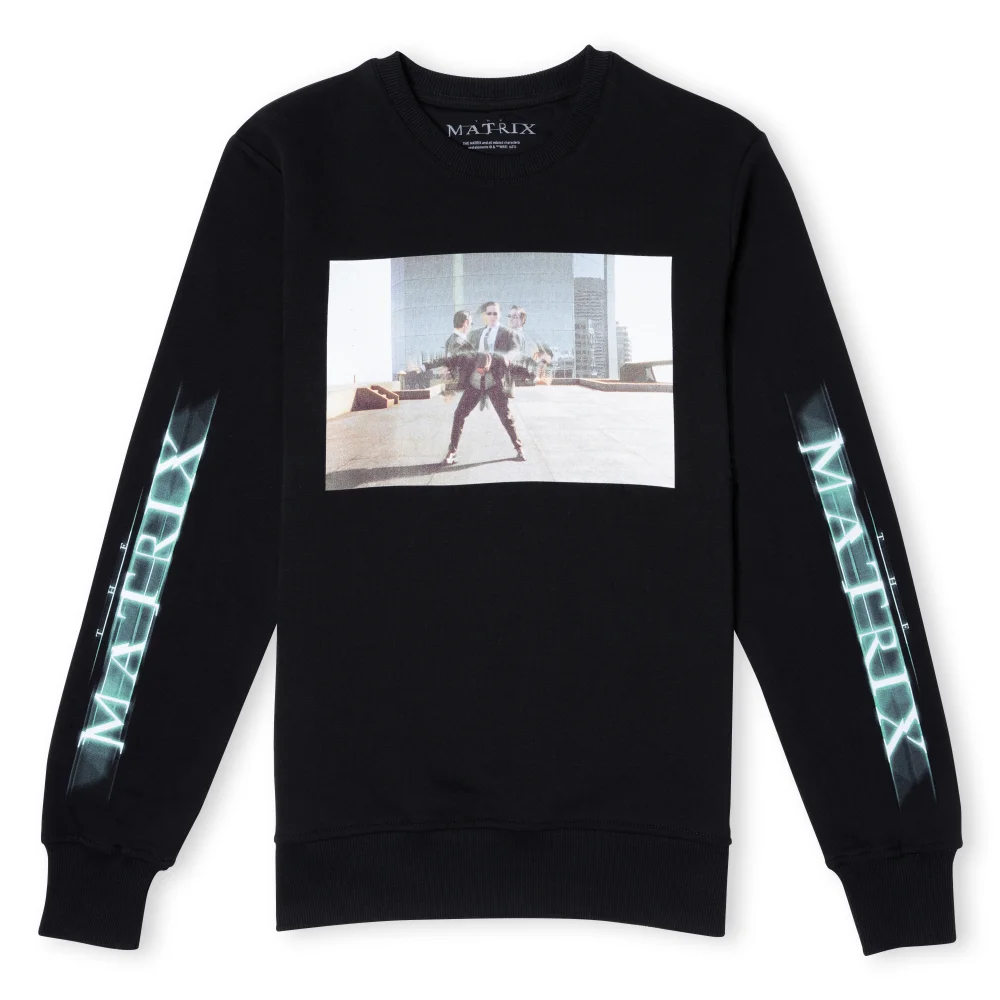 The Matrix Code Sweatshirt - Schwarz - S Bild 1
