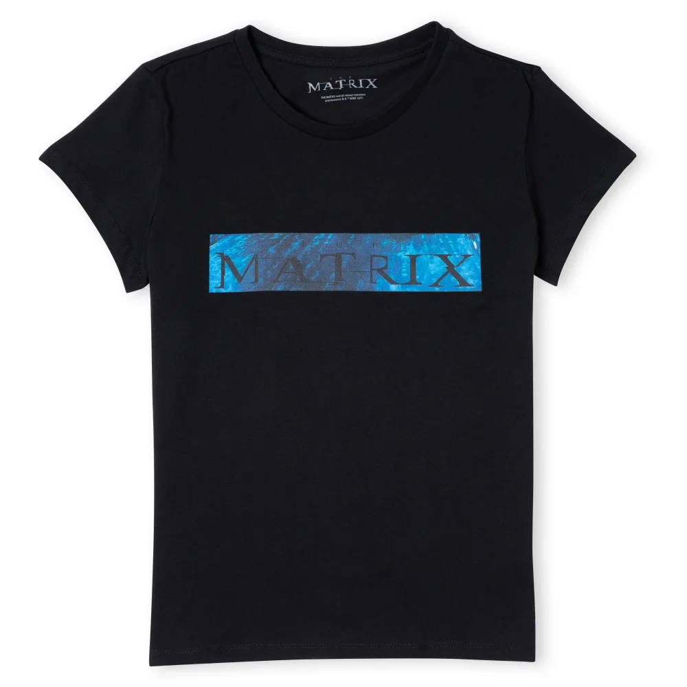 The Matrix Code Damen T-Shirt - Schwarz - XS Bild 1
