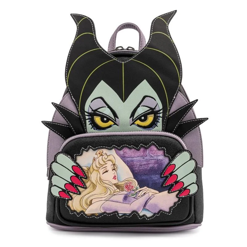 Loungefly Disney Villains Scene Maleficent Sleeping Beauty Mini Backpack Bild 1