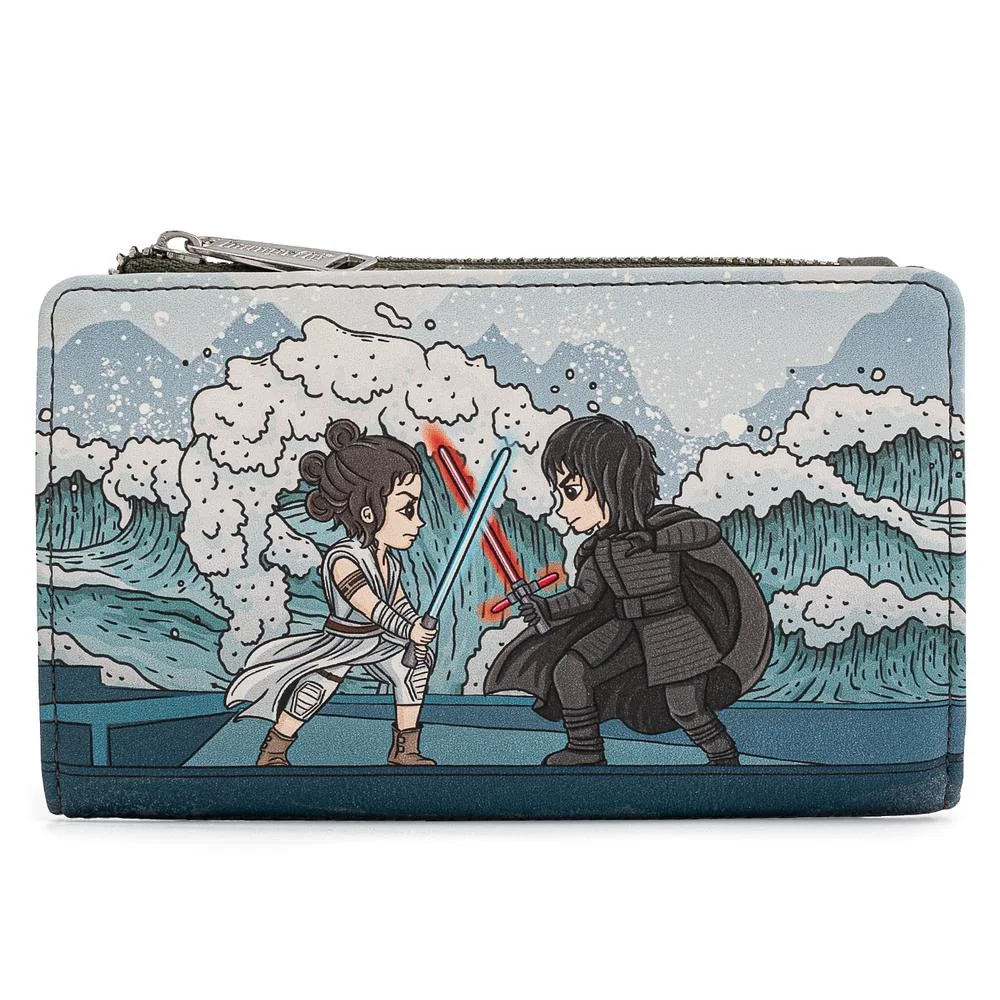 Loungefly Star Wars Kylo Rey Mixed Emotions Flap Wallet Bild 1