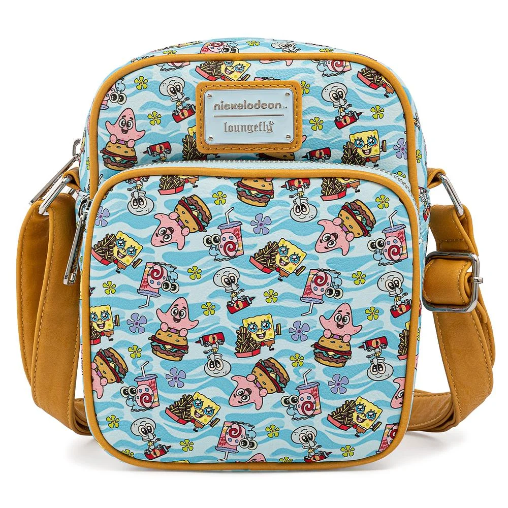 Loungefly Spongebob Gang Aop Passport Bag Bild 1