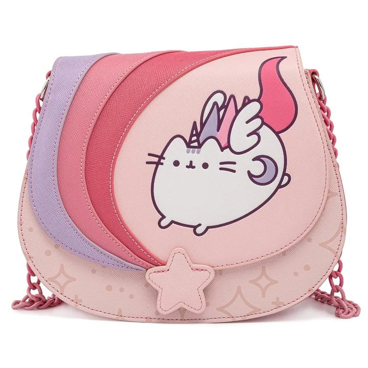 Loungefly Pusheen Unicorn Ombre Chain Strap Cross Body Bag Bild 1