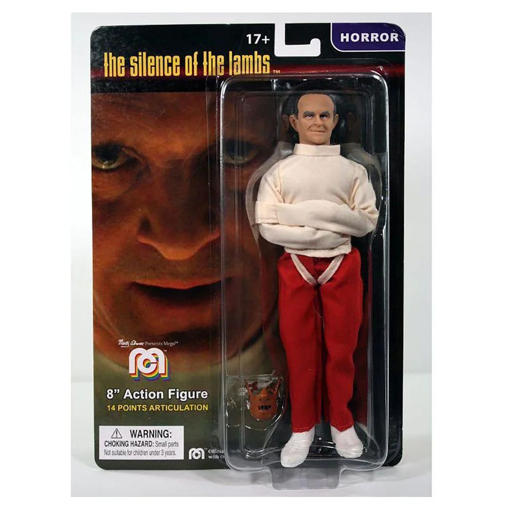 Mego Das Schweigen der Lämmer Hannibal Lecter in Zwangsjacke 20 cm Figur Bild 1