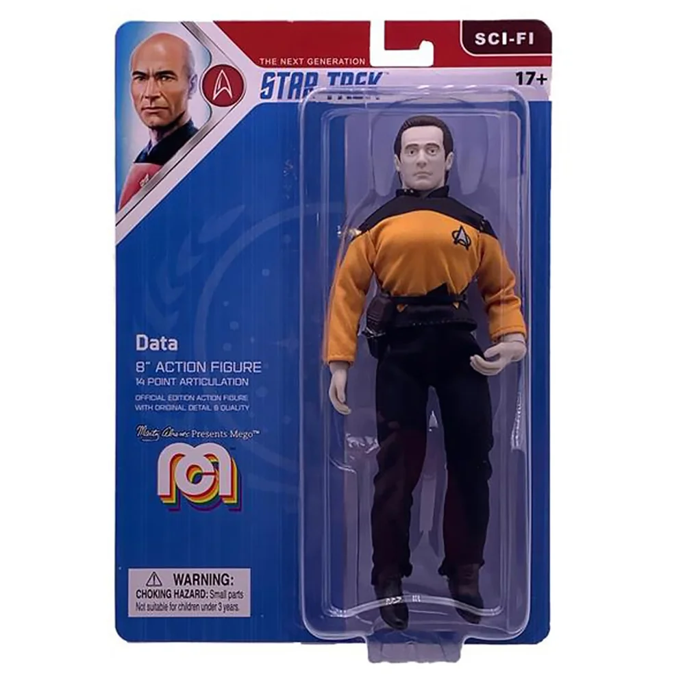Mego 20 cm Figur - Star Trek - Data Bild 1