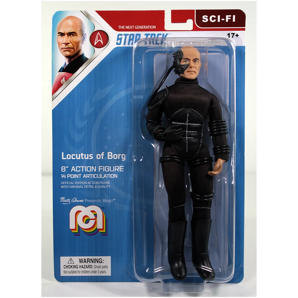 Mego 20 cm Figur - Star Trek Locutus Bild 1