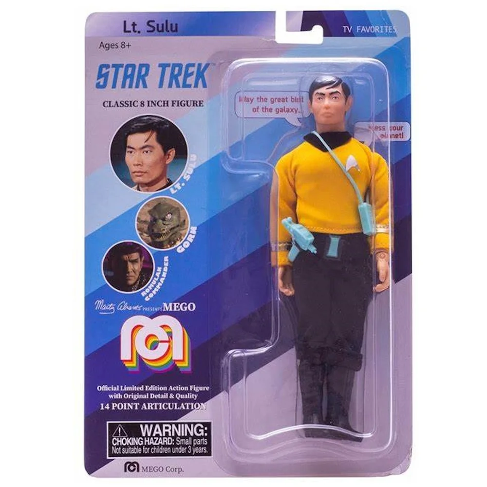 Mego 8" Figure - Star Trek Sulu Original Series Bild 1