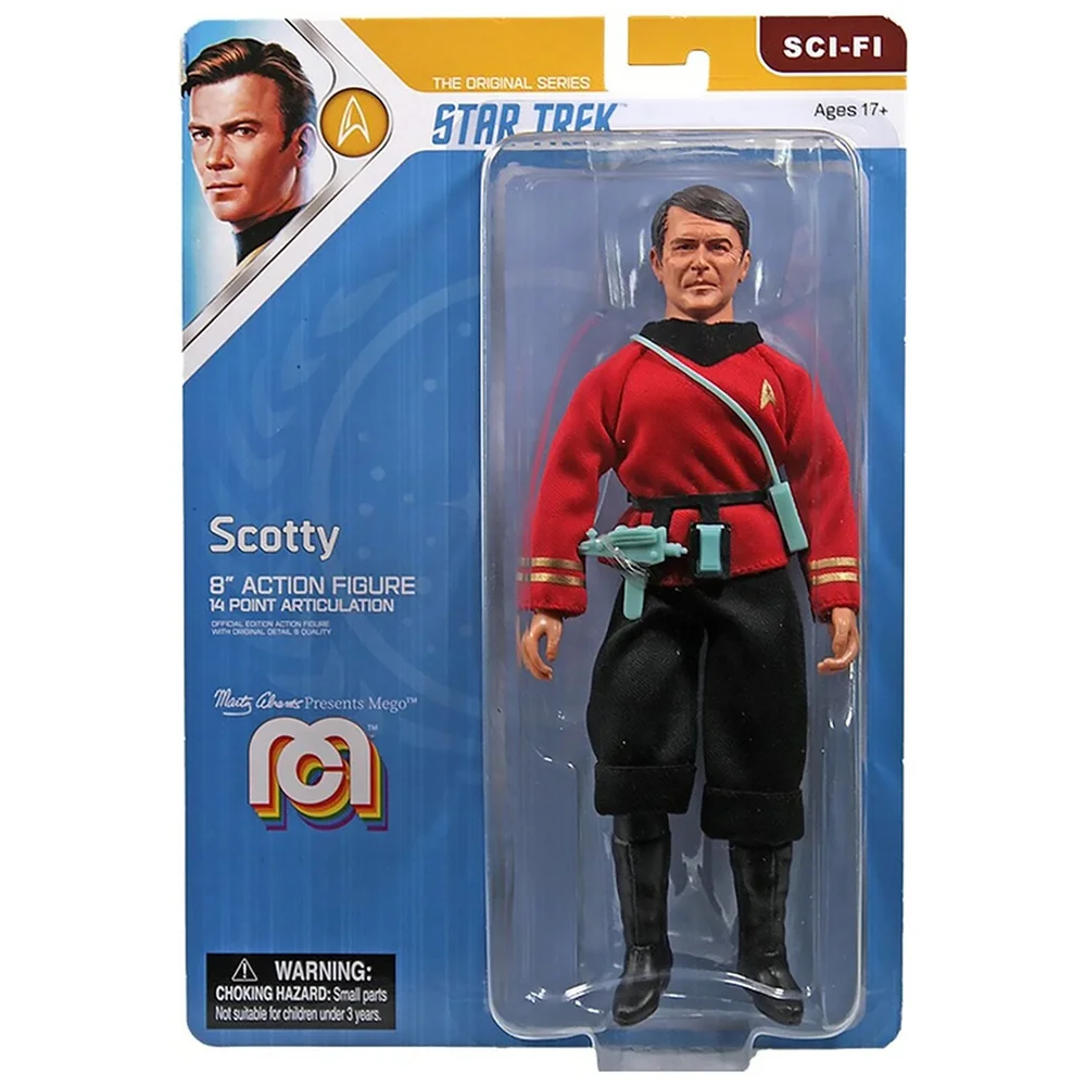 Mego 20 cm Figur - Star Trek Scotty Bild 1