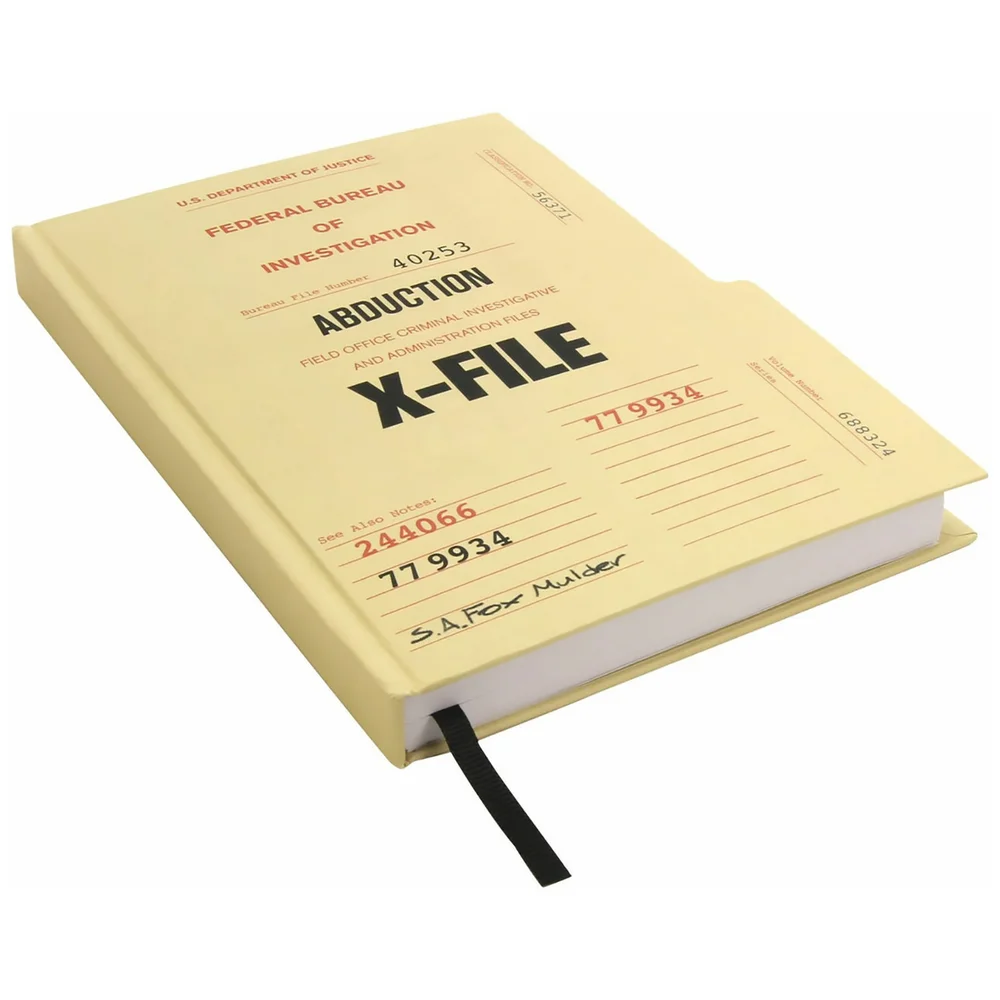 Coop X-Files Case File Notizbuch Hardcover Bild 1