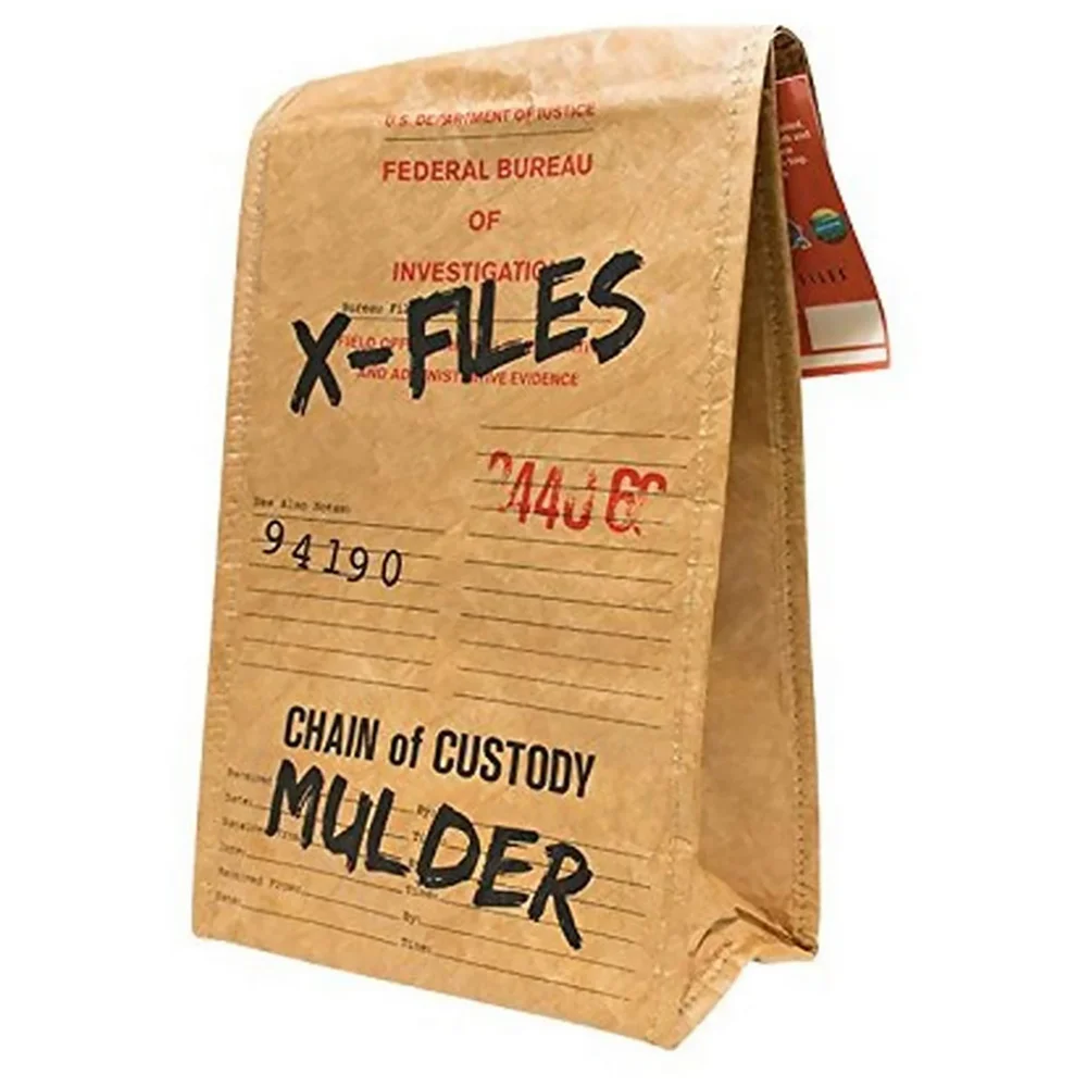 Coop X-Files Lunch-Tüte als Beweisbeutel Bild 1