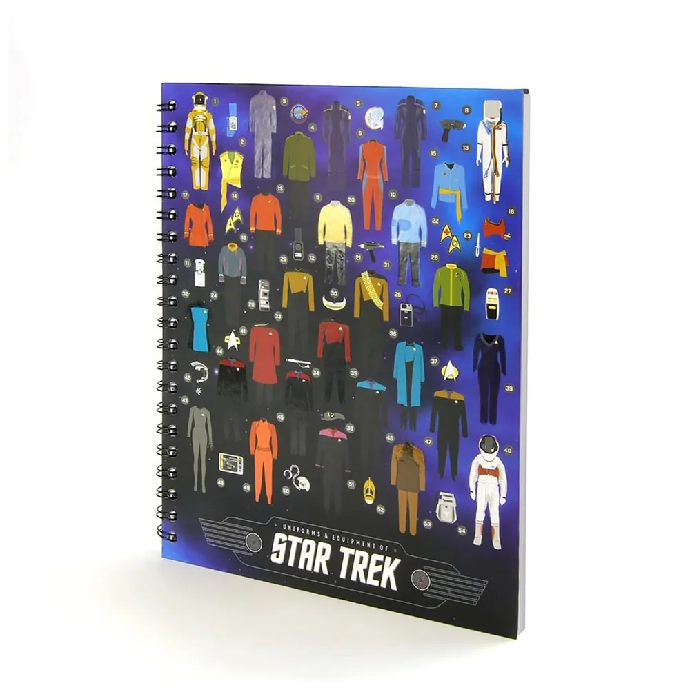 Coop Star Trek Uniforms Notizbuch Bild 1