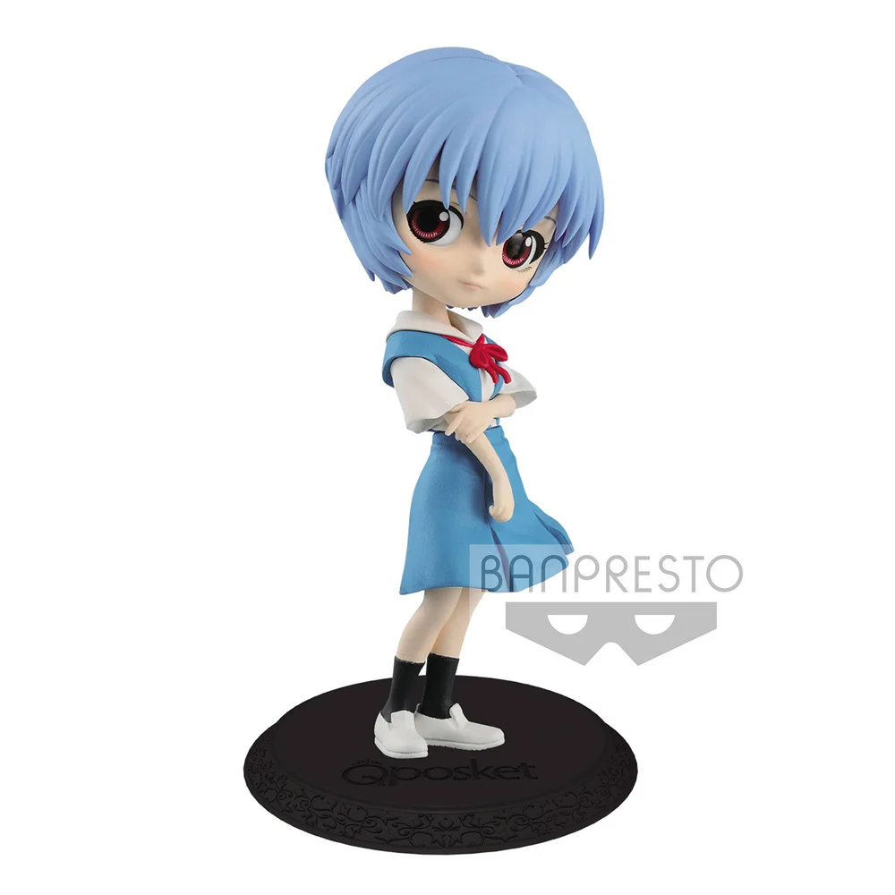 Bandai Q Posket Rei Ayanami Blaue Version Figur Bild 1
