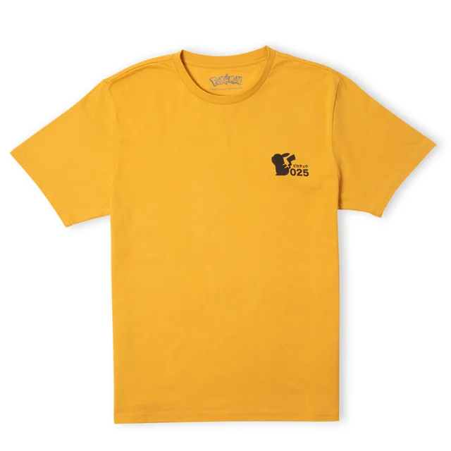 Pokémon Power Up Unisex T-Shirt - Senfgelb