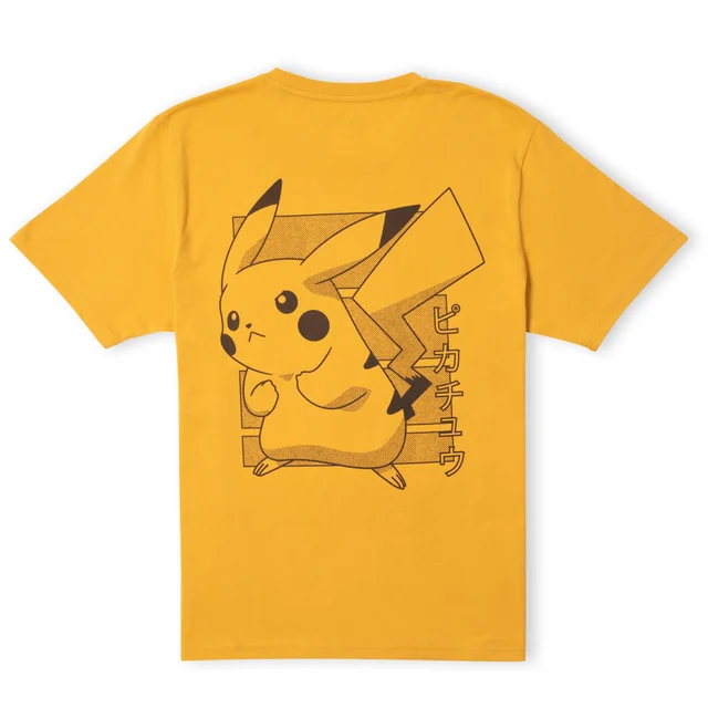 Pokémon Power Up Unisex T-Shirt - Senfgelb