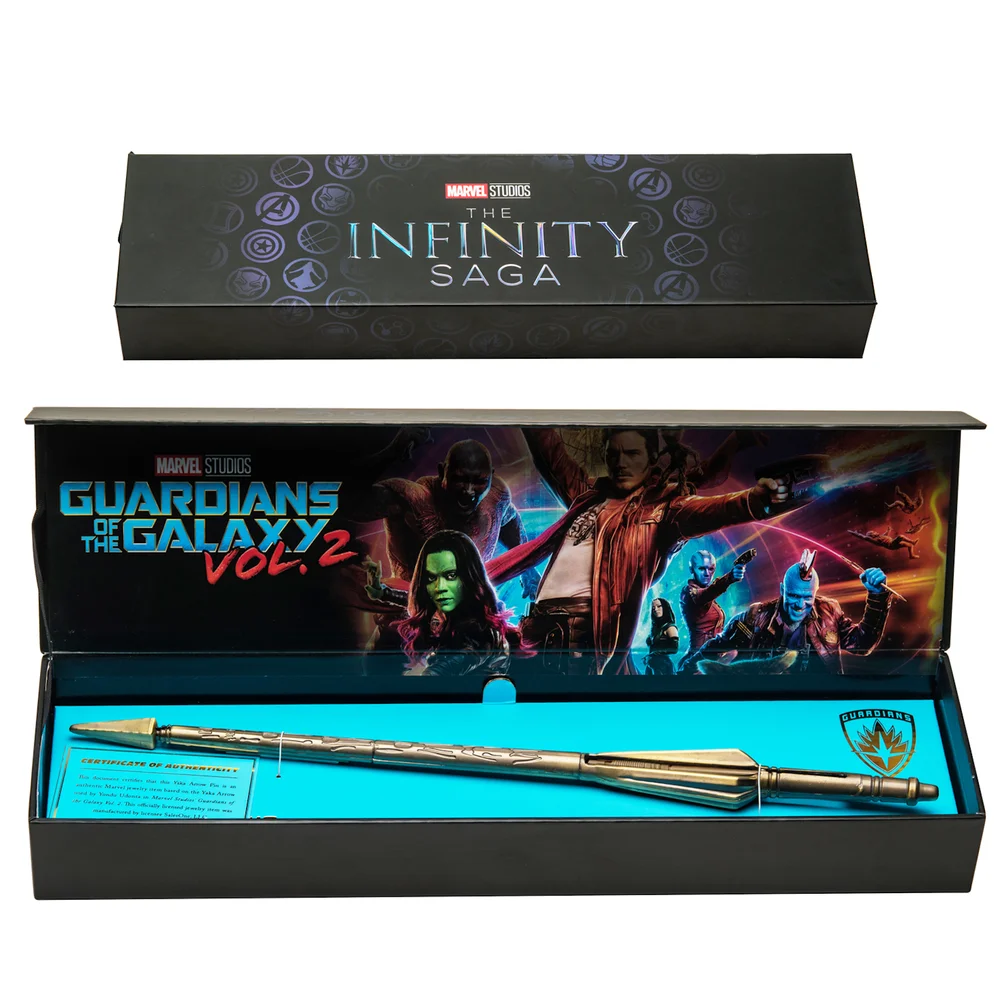 Marvel Guardians of the Galaxy im Maßstab 1:1 Yaka Arrow Magnetic Pin - Weltweit exklusiv Bild 1