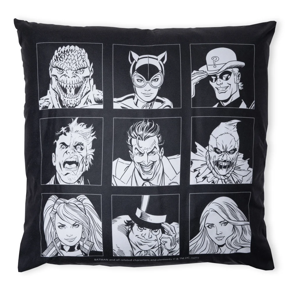 Batman Villains Icon Kissen - 40x40cm Bild 1