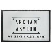 Batman Villains Arkham Asylum Fussmatte
