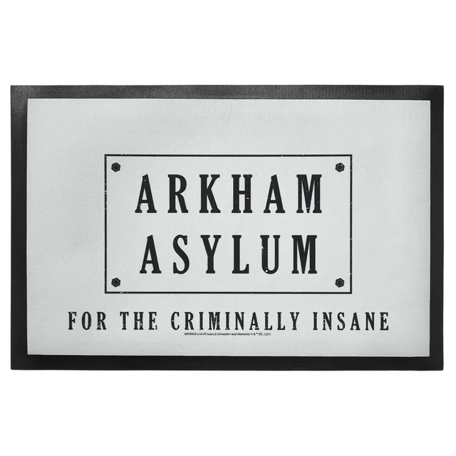 Batman Villains Arkham Asylum Fussmatte