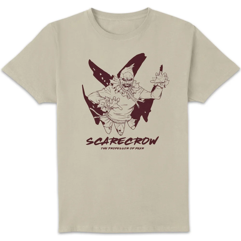 Batman Villains Scarecrow Unisex T-Shirt - Weiß Vintage Wash - S Bild 1