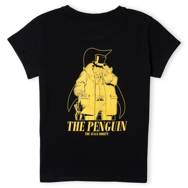 Batman Villains Penguin Herren T-Shirt - Schwarz
