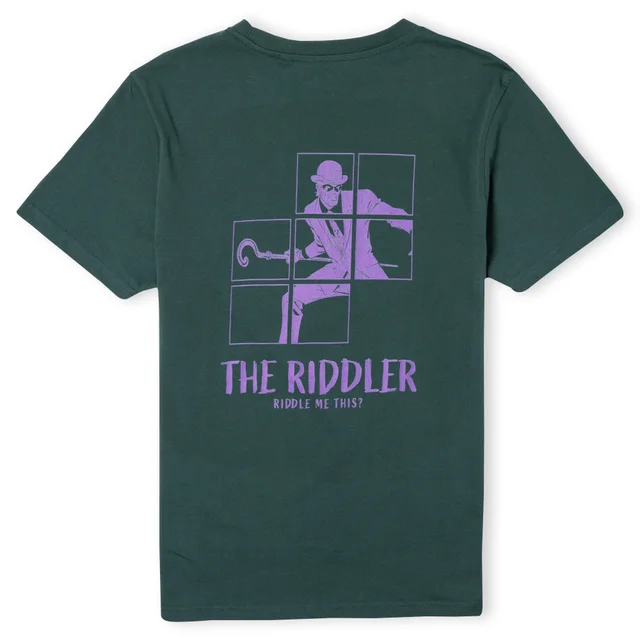 Batman Villains Riddler Unisex T-Shirt - Grün