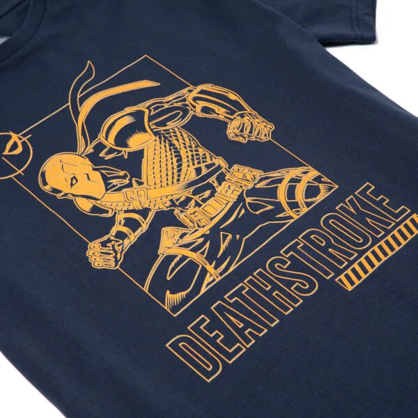 Batman Villains Deathstroke Damen T-Shirt - Navy