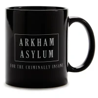 Batman Arkham Asylum Tasse - Schwarz
