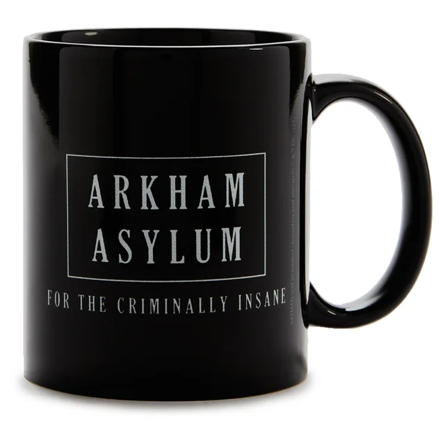 Batman Arkham Asylum Tasse - Schwarz