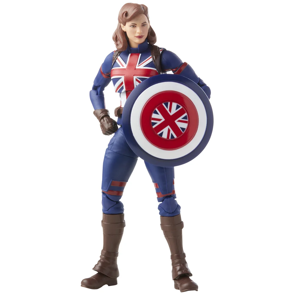 Hasbro Marvel Legends Series Marvel’s Captain Carter What If Action Figure and Build-a-Figure Parts Bild 1