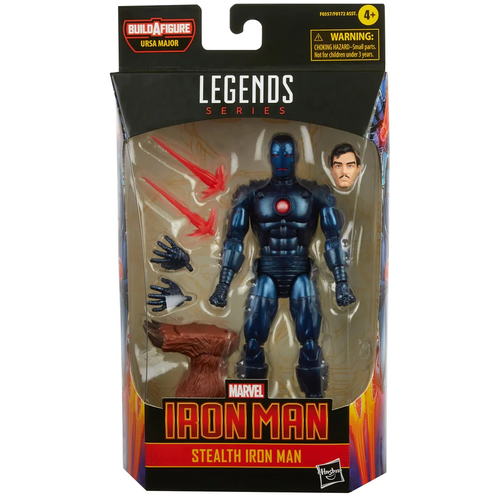 Hasbro Marvels Legends Serie Iron Man Stealth Iron Man Actionfigur Bild 1