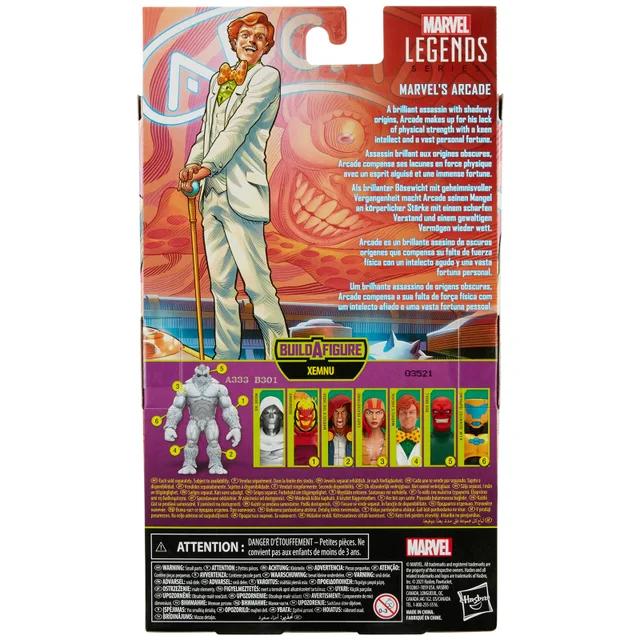 Hasbro Marvel Legends Series Marvel's Arcade Actionfigur