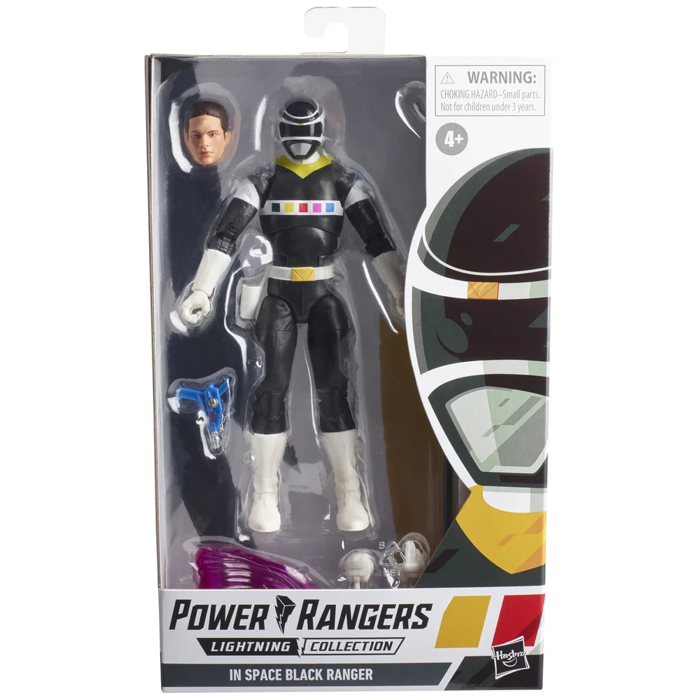 Hasbro Power Rangers Lightning Collection In Space Black Ranger Ranger Figur Bild 1