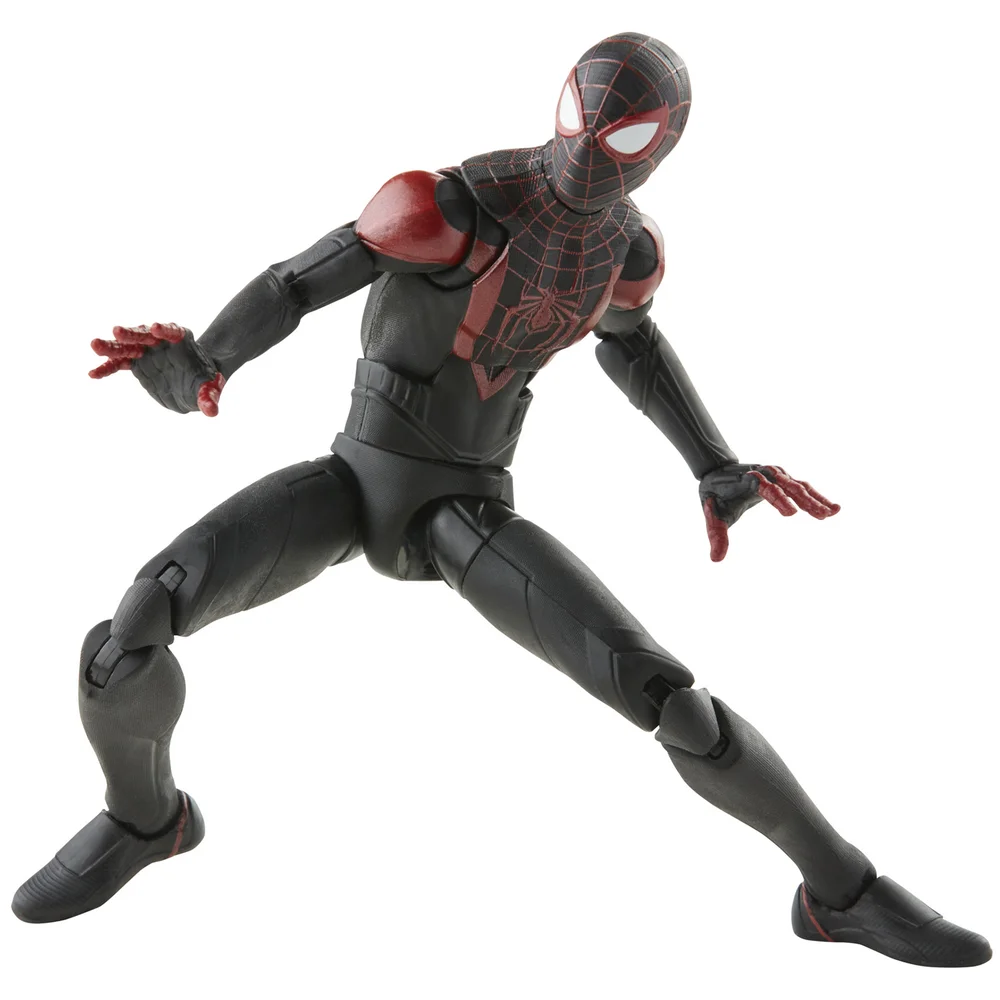 Hasbro Marvel Legends Series Gamerverse Miles Morales 6 Inch Action Figure and Build-A-Figure Part Bild 1