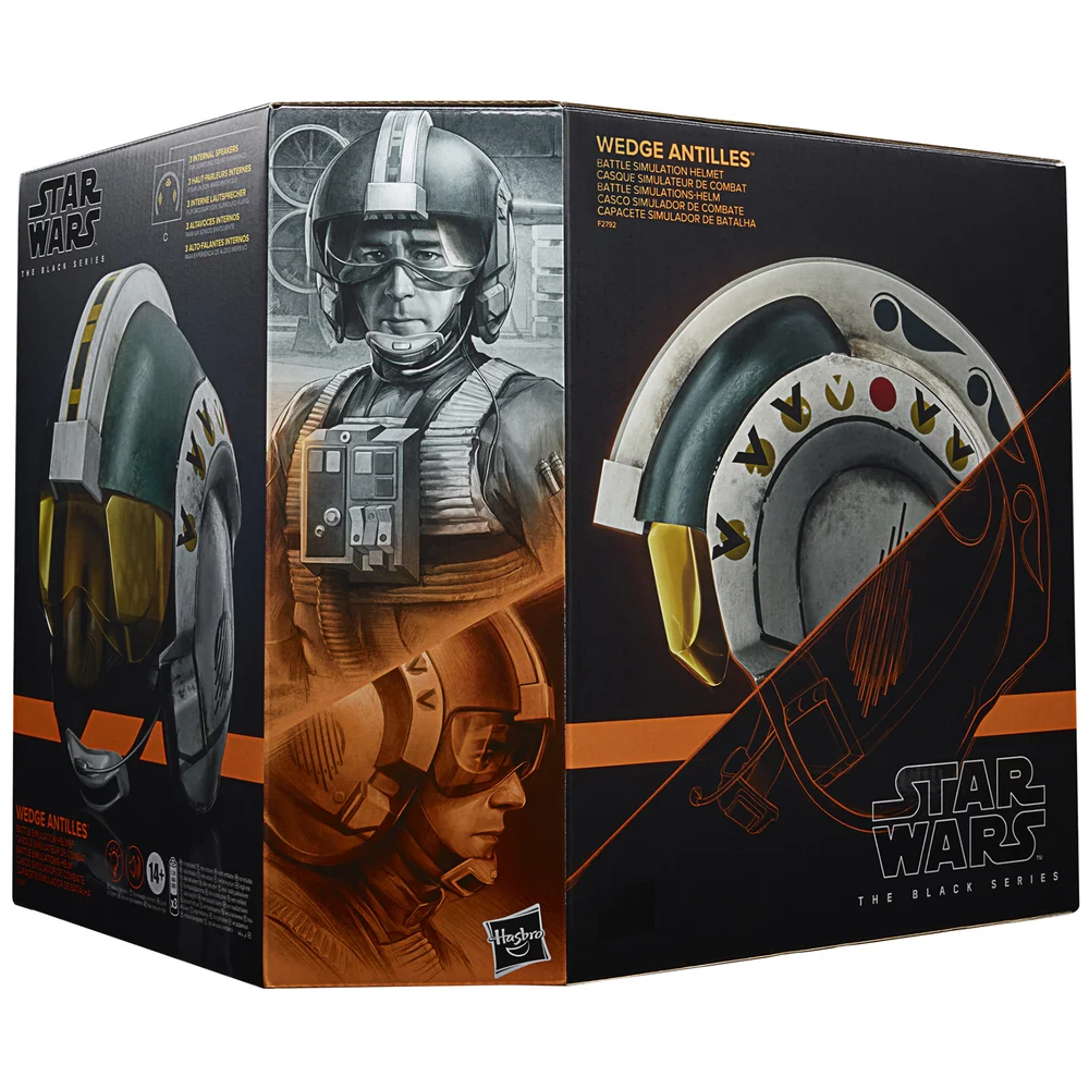 Hasbro Star Wars The Black Series Wedge Antilles Kampfsimulation Helm Bild 1